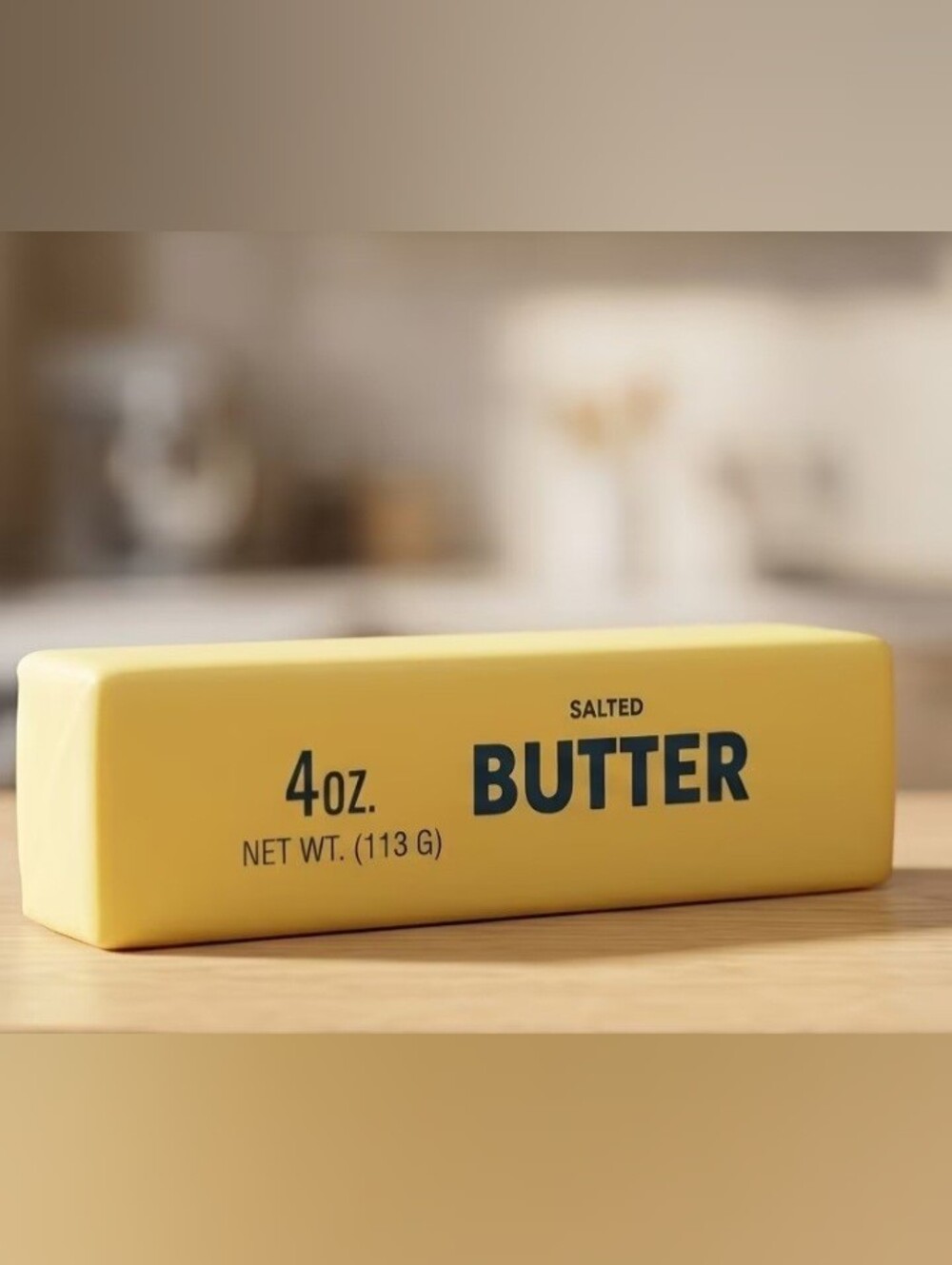 Butter Stick Squishy Fidget Toy Salted Butter Stress Relief Sensory Toy